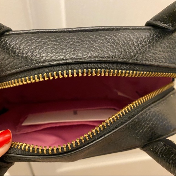 Marc Jacobs Empire City Valentine Top Handle Bag in black with red heart - Picture 10 of 10